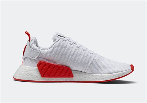 adidas nmd r2 pk weiß rot|Adidas nmds original.